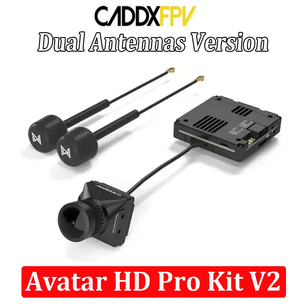 Caddx Walksnail Avatar HD V2キッ - Walksnail Avatar Hd Kit V2 32Gb のレビューと価格