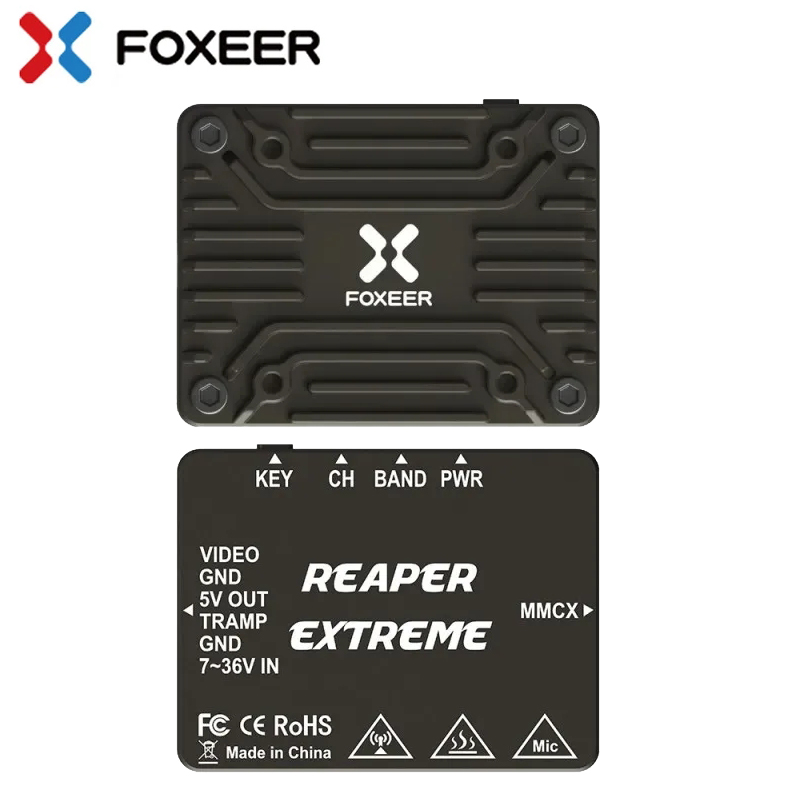 Foxeer-長距離ドローン,5.8g reaper Ext - Foxeer Reaper Extreme 2.5W Vtx のレビューと価格