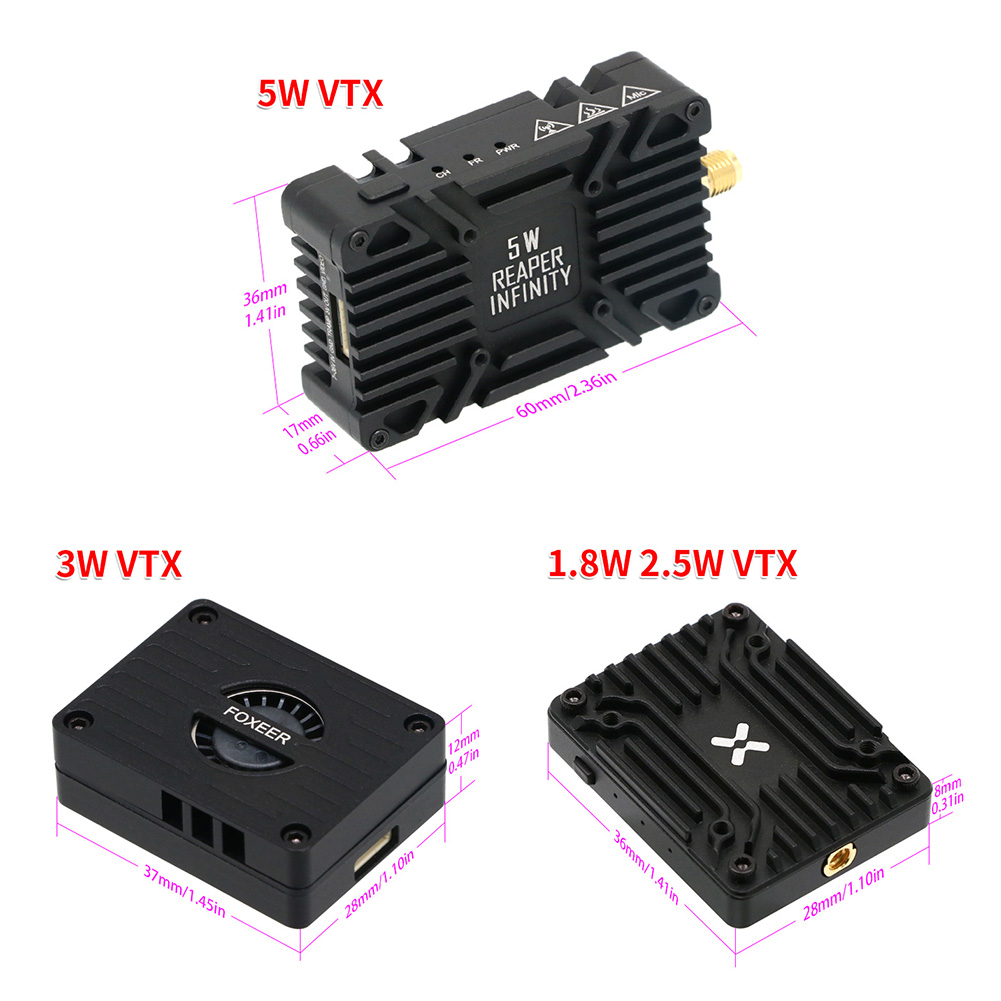 Foxeer Reaper Extreme V2 5.8G  - Foxeer Reaper Extreme 2.5W Vtx のレビューと価格